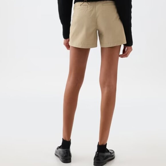 Gap Chino Khaki Shorts & Old Navy Peach Shorts - Set of 2 Size 4 - Picture 6 of 10